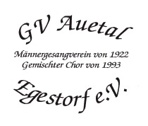 Jahreshauptversammlung Gesangverein Auetal @ Egestorf | Bad Münder | Niedersachsen | Deutschland