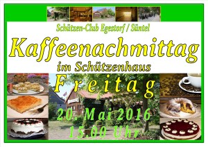 Kaffeenachmittag 20.05.2016
