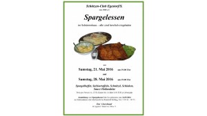 Einladung zum Spargelessen