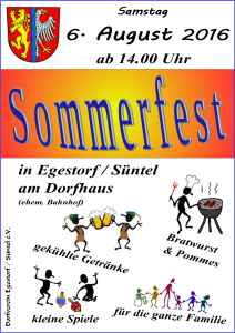 Einladung zum Sommerfest