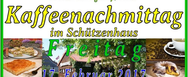 Einladung Kaffeenachmittag