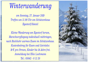 Winterwanderung