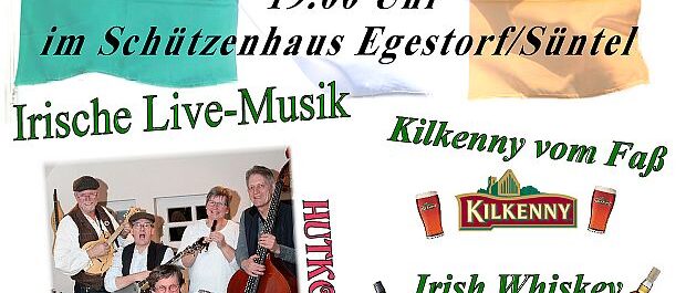 Einladung zum Irischen Abend am 21. Oktober
